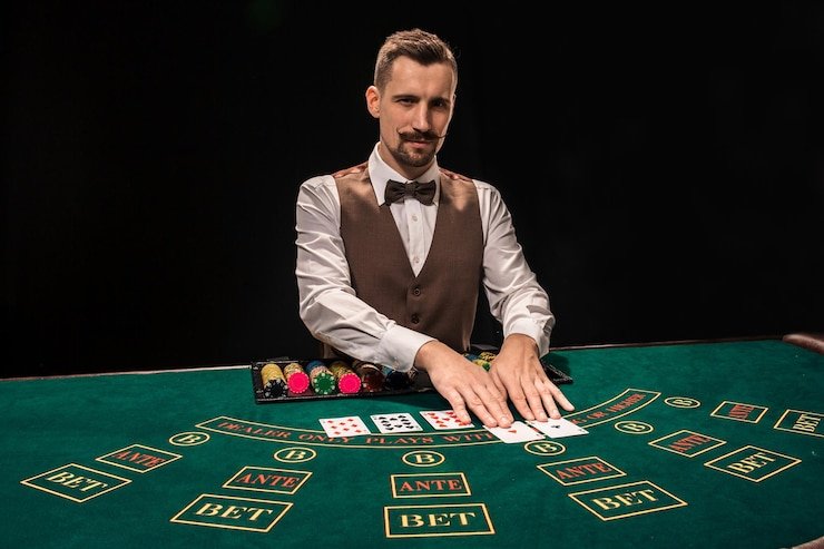 Live dealer and card shoe on nagabola header Quickspin